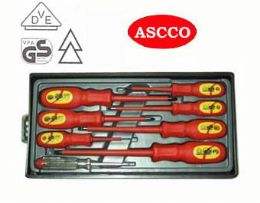 8PCS INSULATED SCREWDRIVER AND TESTER