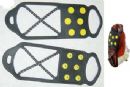 NON-SLIP SNOW SHOES NEW TYPE WITH SPRING STEEL