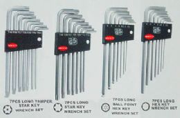 مجموعه آچار کلید شش گوش بلند 7 عددی GS/TUV تایید شده