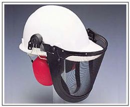 METAL SCREEN WITH EAR PROTECTOR