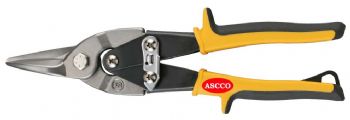 Aviation Blechschere - Stright Cut mit gelben Kissen TPR Griff