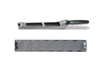 Suporte de pl&#xE1;stico para ferramentas de barbear Completo com 1 l&#xE2;mina de reposi&#xE7;&#xE3;o