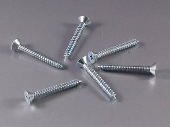 DIN 7982C TAPPING SCREW FLAT HEAD PHILLIPS ZINC PLATED