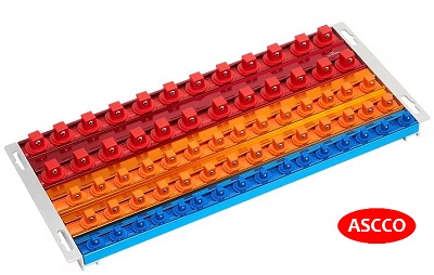 Держатель розетки на 5 направляющих, AS-M09138015