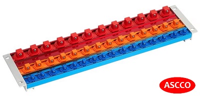 Держатель розетки с 3 направляющими, AS-M09138013