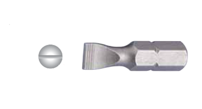 1/4" Hex Insert Bit SLOTTED Anti-Slip, AS-SL503